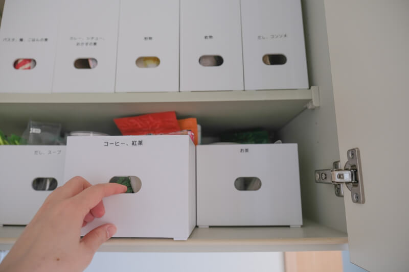 ファイルボックスと整理ボックスで種類別収納体験PHOTO
